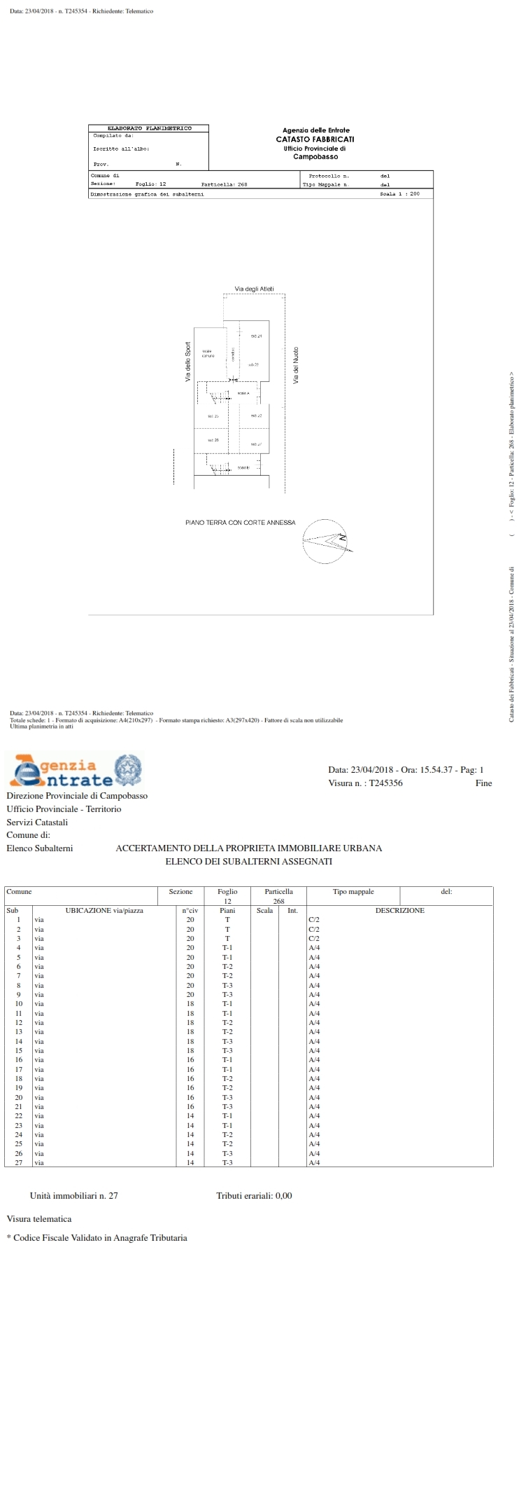 SCARICARE ELABORATO PLANIMETRICO