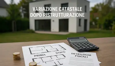 Variazione catastale dopo ristrutturazione: obblighi e adempimenti