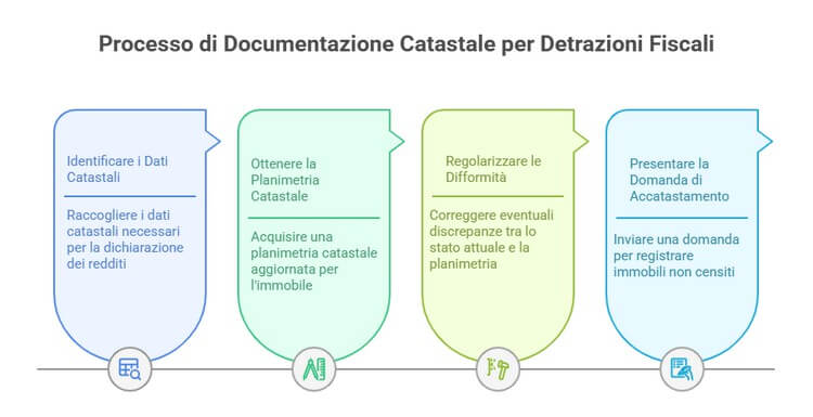Documentazione catastale per le detrazioni fiscali